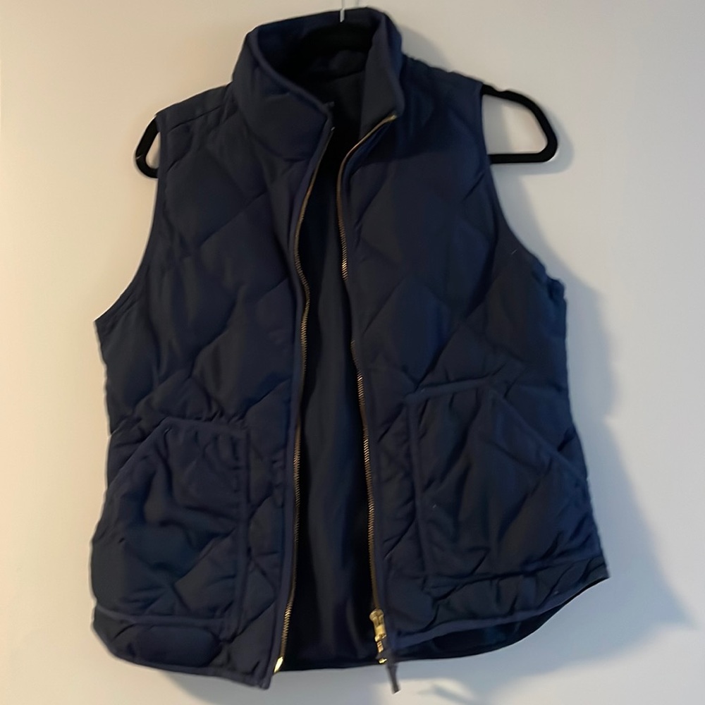 J.CREW navy vest size small